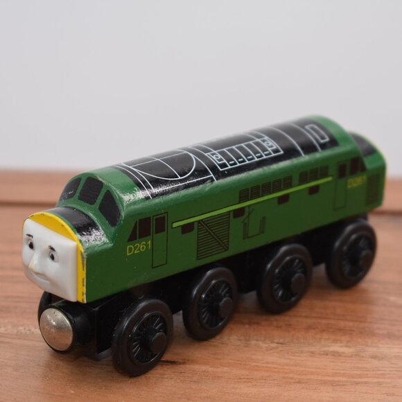 D261 The Diesel 1999 - Thomas & Friends Wooden Railway Trains Engine Magnetic - Picture 2 of 7